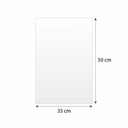 Papier duplex vichy rose 33 x 50 cm - par 10 kg