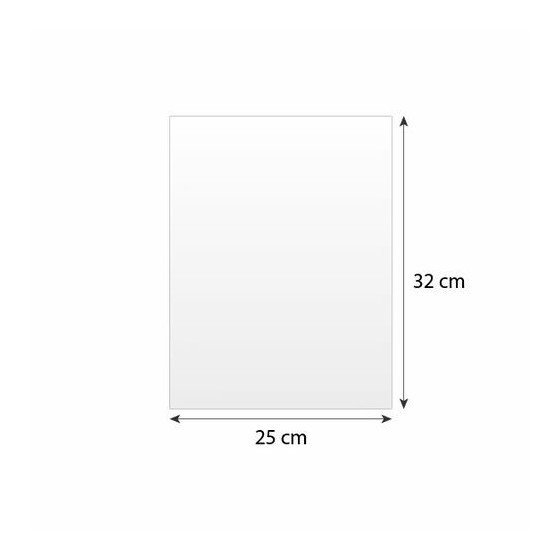 Papier ingraissable blanc 45 g/m² feuilles 33 x 25 cm - par 10 kg