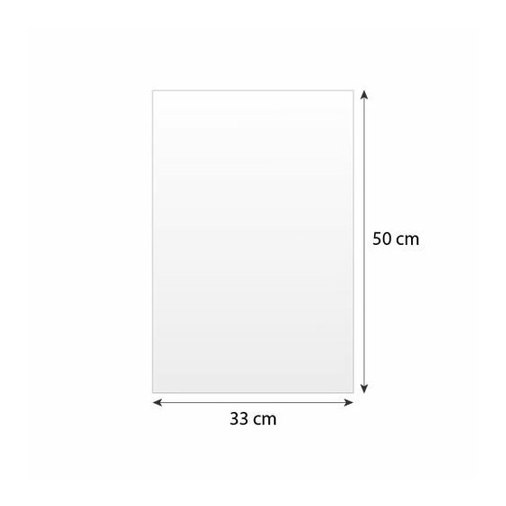 Papier paraffiné 2 faces blanc 40 g/m² feuilles 50 x 33 cm - par 10 kg