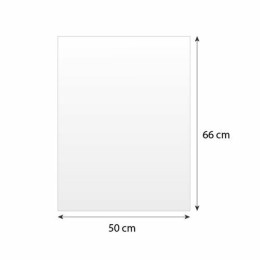 Papier paraffiné 2 faces blanc 40 g/m² feuilles 66 x 50 cm - par 10 kg