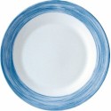 Assiette creuse Brush blue jean ø 22,5 cm - par 12