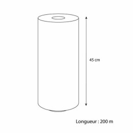 Rouleau aluminium 11µ boite distributrice 45 cm x 200 m