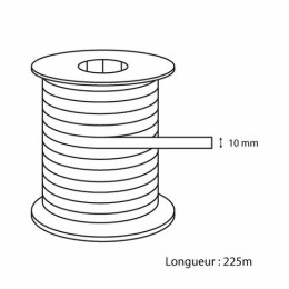 Bolduc mat or 10 mm x 225 m