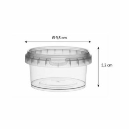 Pot fermeture sécurisée PP 21 cl - par 250