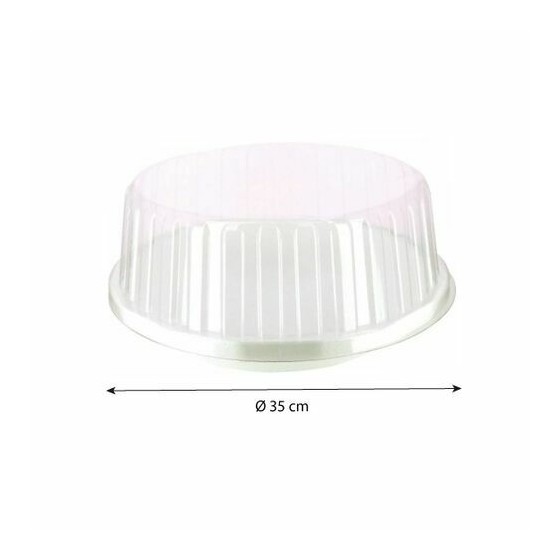 Couvercle plateau fruits de mer rond ø 35 cm - par 30 Couvercle plateau fruits de mer rond ø 35 cm - par 30