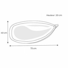 Plateau fruits de mer polystyrène bateau grand modèle - par 10