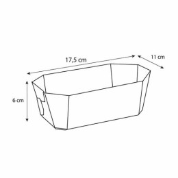 Moule de cuisson Tradition 11,7 x 11 x 6 cm - par 50