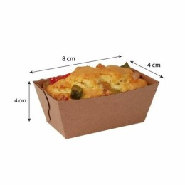 Moule de cuisson carton 8 x 8 x 4 cm - par 50