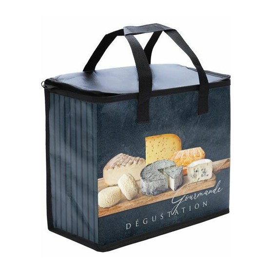 Glacière PP tissé 30 + 20 x 43 cm - par 50 Glacière PP tissé 30 + 20 x 43 cm - par 50