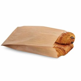 Sac kraft brun 35 x 17 + 7 cm - par 1000