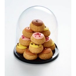 Dôme 180 mm PS cristal ø 16 cm - par 20