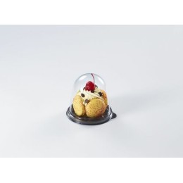 Dôme 80 PET cristal ø 9,8 cm - par 180