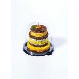 Socle PET noir pour dôme 80 mm - par 180