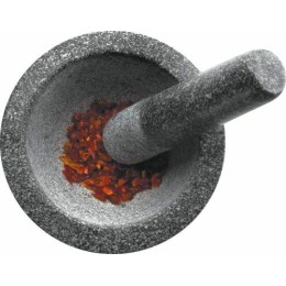 Mortier et pilon en granit 16 cm