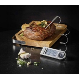 Thermomètre sonde numérique inox