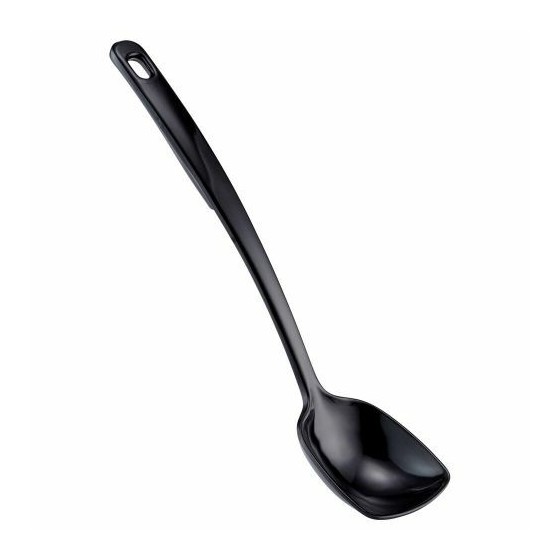 Cuillère mélamine noire 31 cm Cuillère mélamine noire 31 cm