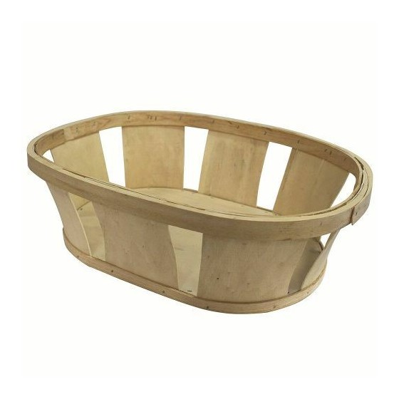 Cageot bois ovale 41,5 x 31 x 13 cm Cageot bois ovale 41,5 x 31 x 13 cm