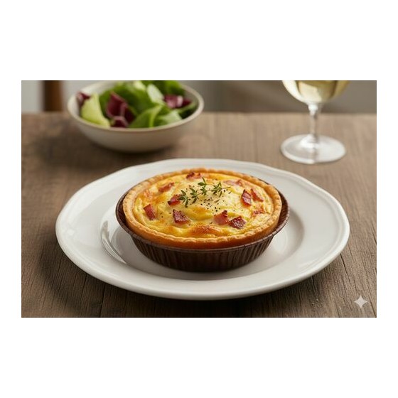 Fond de tarte brisée au beurre ø 10 cm  - par 45 Fond de tarte brisée au beurre ø 10 cm  - par 45