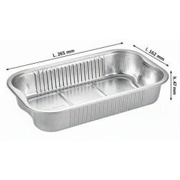 Barquette aluminium lisse Ready2Cook 1442 ml - par 150