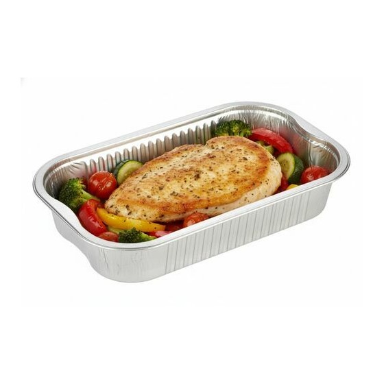 Barquette aluminium lisse Ready2Cook 964 ml - par 160 Barquette aluminium lisse Ready2Cook 964 ml - par 160