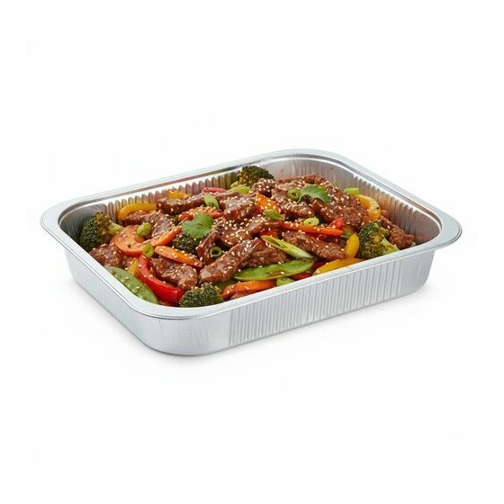 Barquette aluminium lisse Ready2Cook 3425 ml - par 70 Barquette aluminium lisse Ready2Cook 3425 ml - par 70
