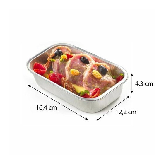 Barquette aluminium lisse Ready2Cook 725 ml - par 110