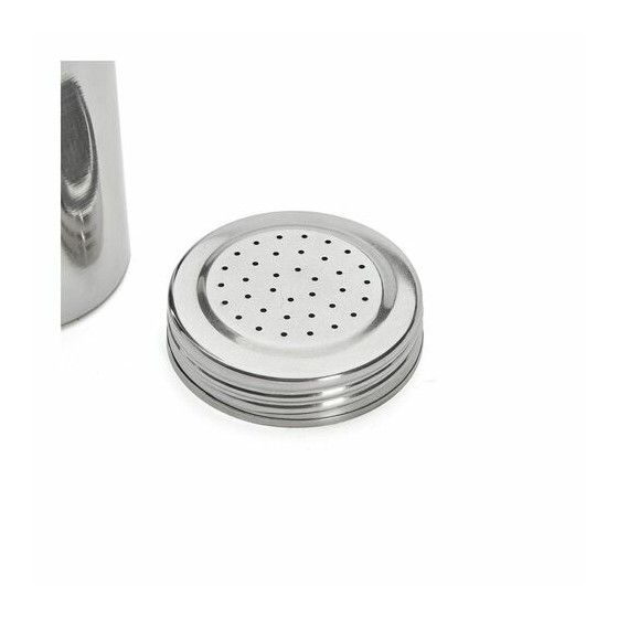 Saupoudreuse à sucre trous 1,5 mm ø 7 x 14 cm Saupoudreuse à sucre trous 1,5 mm ø 7 x 14 cm