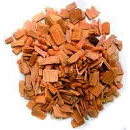 Sciure de fumage hêtre  1/4 grain de 2,5 à 3,5 mm - par 15 kg