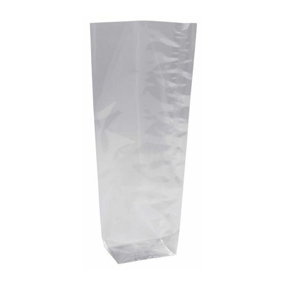 Sachet plastique transparent 10 x 22 cm - par 100 Sachet plastique transparent 10 x 22 cm - par 100