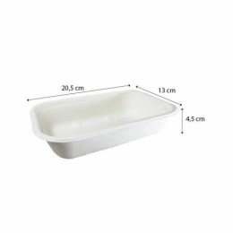 Barquette bagasse 500 ml - par 125