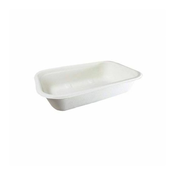 Barquette bagasse 500 ml - par 125 Barquette bagasse 500 ml - par 125
