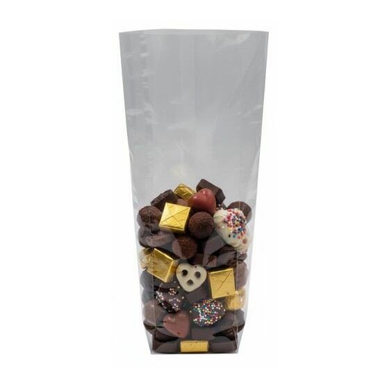 Sachet plastique transparent 10 x 22 cm - par 100 Sachet plastique transparent 10 x 22 cm - par 100