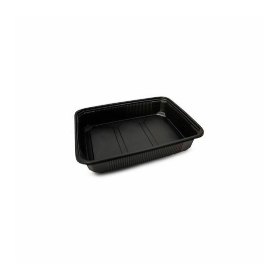 Barquette scellable noir PROChef PP 500 ml - par 300 Barquette scellable noir PROChef PP 500 ml - par 300