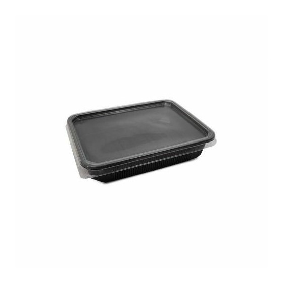 Barquette scellable noir PROChef PP 500 ml - par 300 Barquette scellable noir PROChef PP 500 ml - par 300