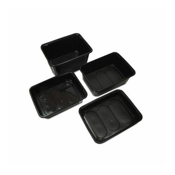 Barquette scellable noir PROChef PP 500 ml - par 300 Barquette scellable noir PROChef PP 500 ml - par 300