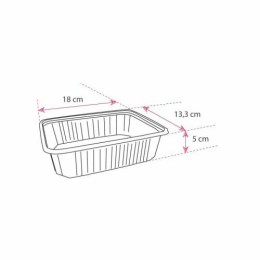 Barquette scellable noir PROChef PP 750 ml - par 300