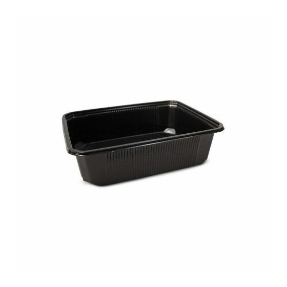 Barquette scellable noir PROChef PP 750 ml - par 300 Barquette scellable noir PROChef PP 750 ml - par 300