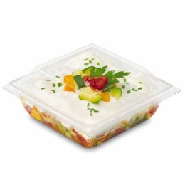Pot FRESHIPACK cristal 500 ml avec couvercle - par 30
