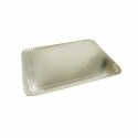 Plateau traiteur carton classique argent 25 x 34 cm - par 25