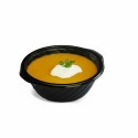 Bol plastique scellable noir 400 ml - par 600