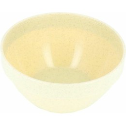 Bol plastique beige 1100 ml réutilisable - par 105