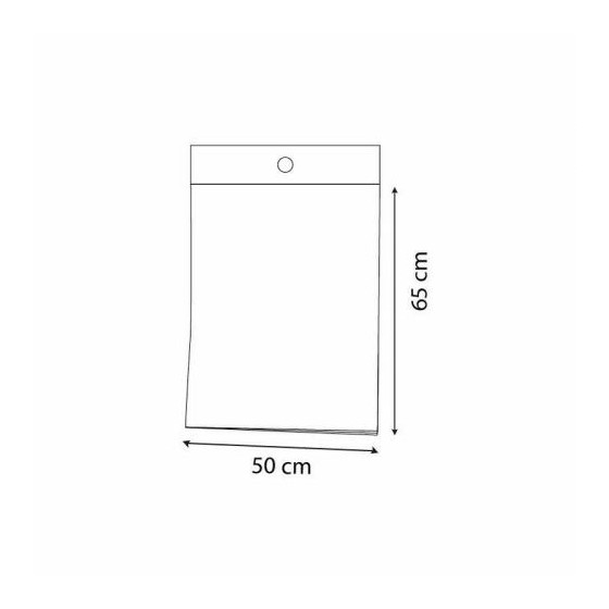 Feuille liasse plastique 10µ 50 x 65 cm - par 5000 Feuille liasse plastique 10µ 50 x 65 cm - par 5000