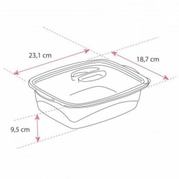 Barquette plastique Marmipack + couvercle 1800 ml - par 200