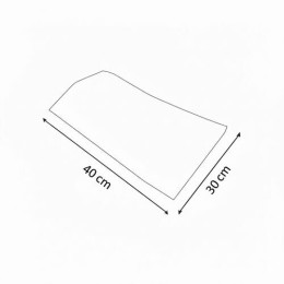 Sac sous vide de conservation 145 µ 30 x 40 cm - par 100