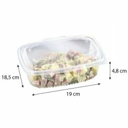 Barquette plastique avec couvercle Ondipack 760 ml - par 300