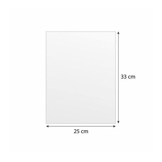 Papier thermoscellable kraft 50 g/m² feuilles 33 x 25 cm - par 10 kg