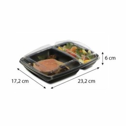 Boite Deliverypack 2 compartiments PP 95 cl - par 30