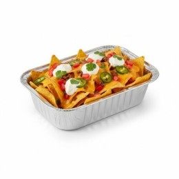 Barquette aluminium rectangulaire 440 ml - par 1000