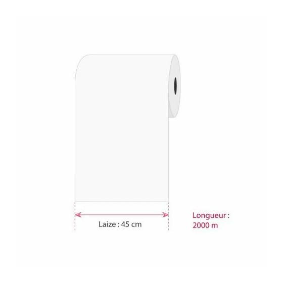 Rouleau film alimentaire 13,5 μm 45 cm x 2000 m