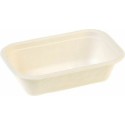 Barquette rectangle bagasse 650 ml - par 125